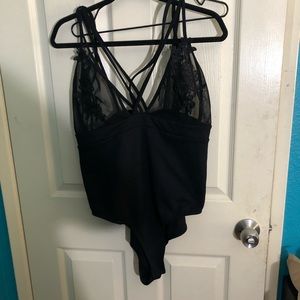 BooHoo Mesh Bodysuit